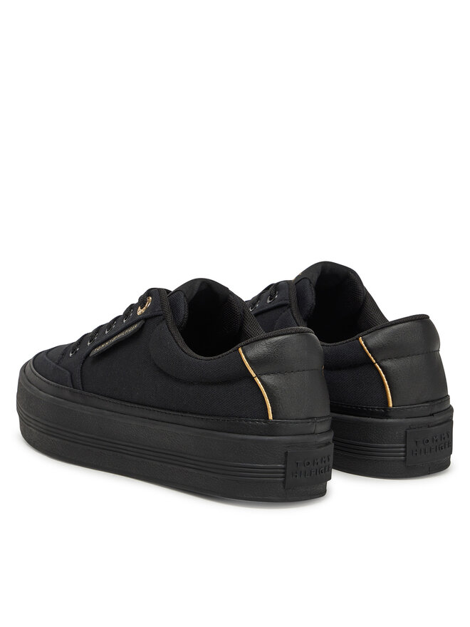 Tommy Hilfiger Αθλητικά Tommy Hilfiger Essential Vulc Textile Sneaker FW0FW08323 Μαύρο