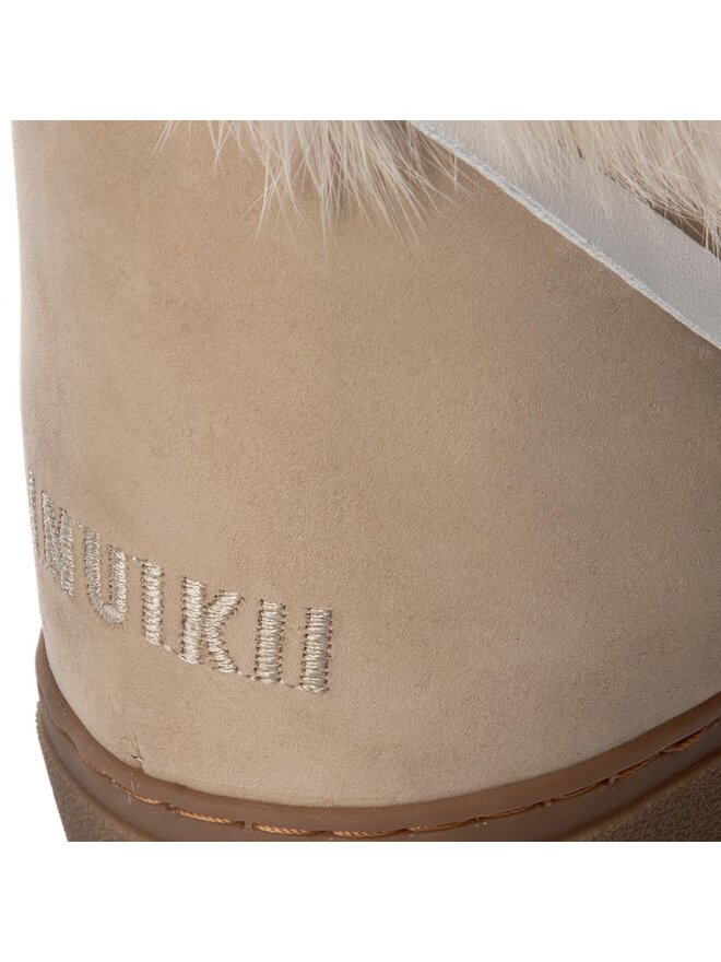 Inuikii Снігоходи Inuikii Sneaker Wedge Rabbit 30150 Бежевий