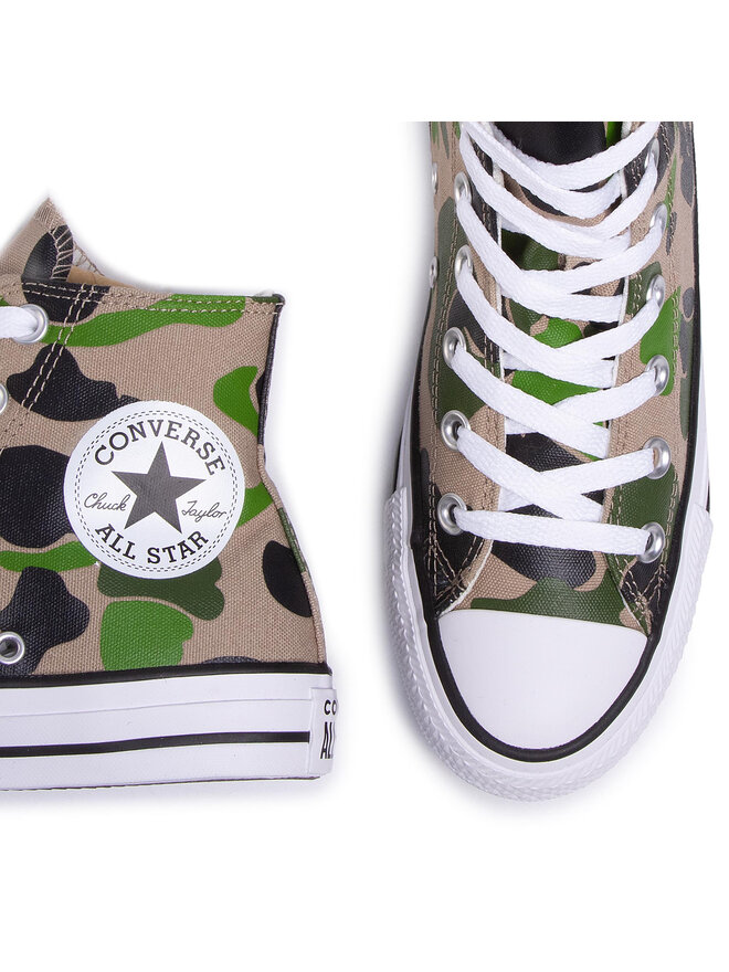Converse Sneakers aus Stoff Converse Ctas Hi 166714C Beige