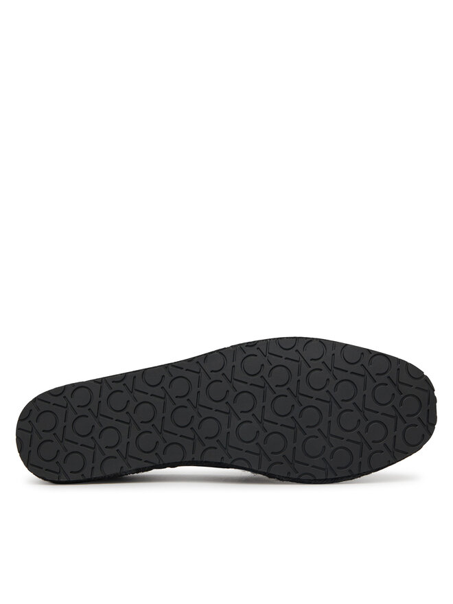 Calvin Klein Espadrilles Calvin Klein Flat Espadrille - Jacq HW0HW02467 Schwarz