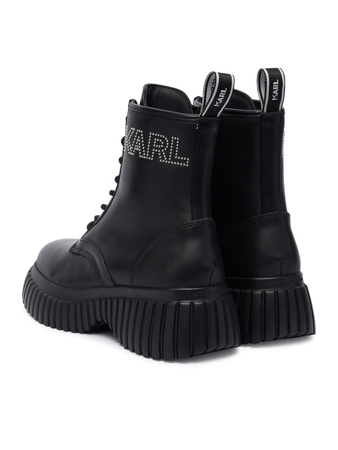 KARL LAGERFELD Schnürschuhe KARL LAGERFELD KL44475 Schwarz
