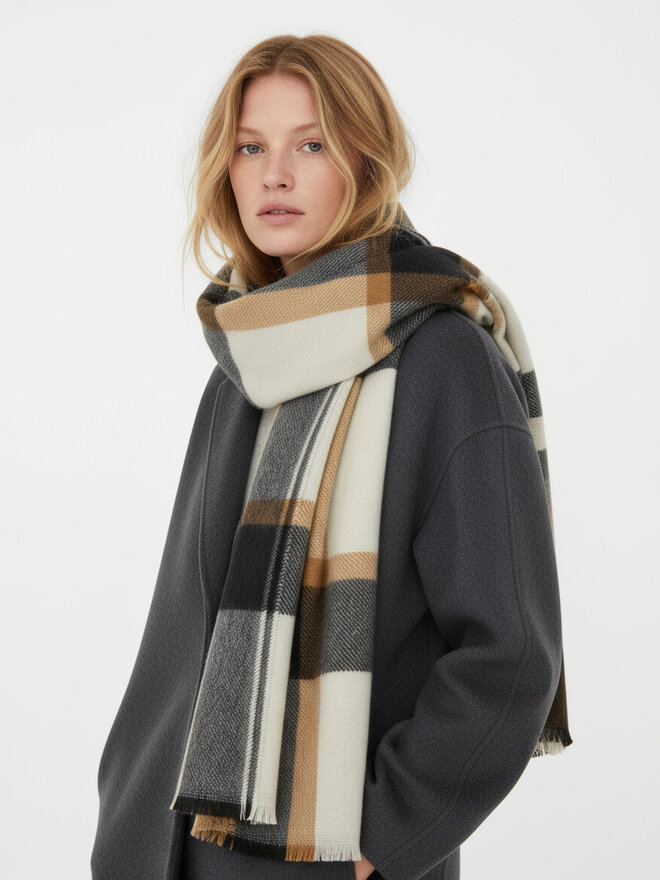 Nine West Schal Nine West CEO-NW-W4-003-AW25 Bunt