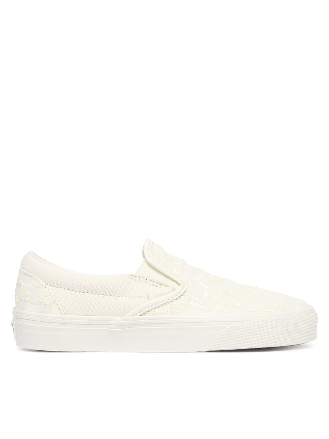 Vans Sneakers aus Stoff Vans Classic Slip-On VN000D6YC131 Creme