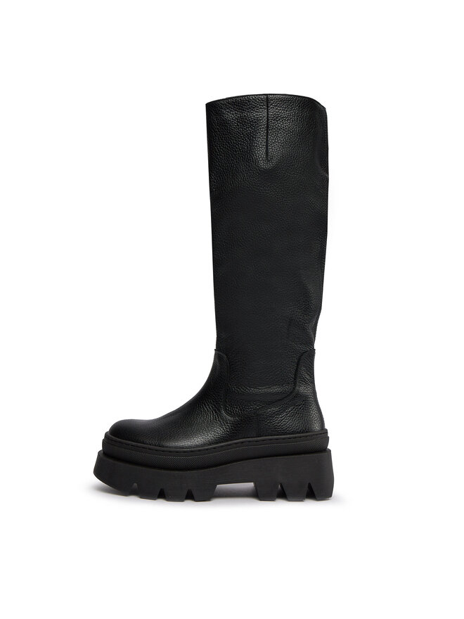 R.Polański Stiefel R.Polański 1589 Schwarz