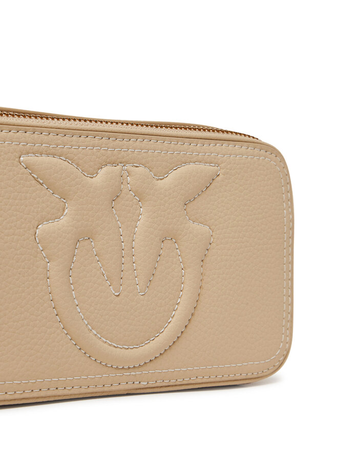 Сумка PINKO Carrie Camera Case Mini 103799 A1LF Бежевий | evzuttya