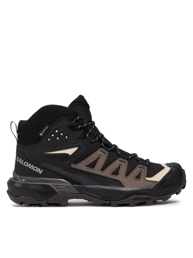 Trekkingschuhe Salomon X Ultra 360 Mid Gore Tex L47448600 Schwarz eschuhe
