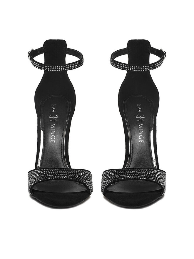 Eva Minge Sandalen Eva Minge EO-MARA-LT2360LX-157 Schwarz