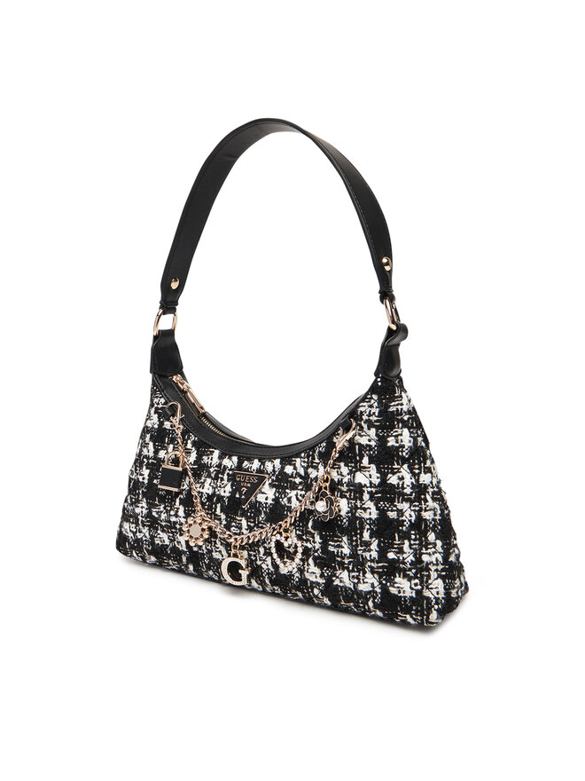 Guess Ročna torba Guess Everlee HWTB86 79180 Črna