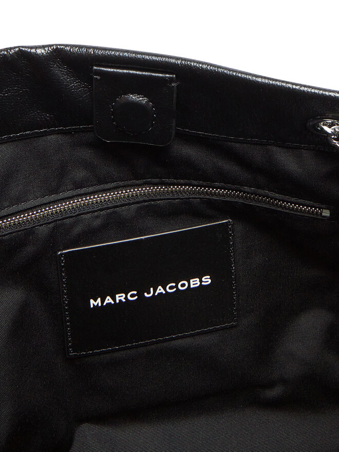 Marc Jacobs Handtasche Marc Jacobs The Large Chain Sack Bag 2S5HSH025H02 Schwarz