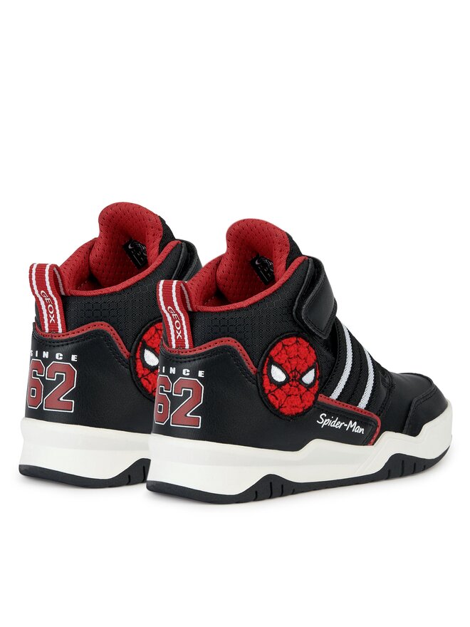Geox Snīkeri Geox SPIDER-MAN J Perth Boy J367RD 05411 C0048 S Melns