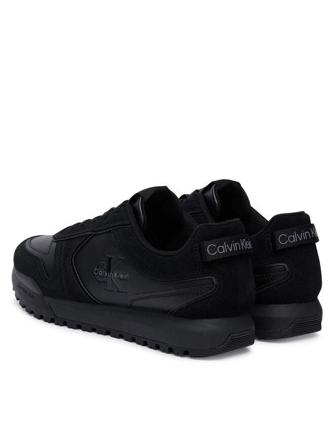 Calvin Klein Sneakers Calvin Klein Toothy Runner Irregular Lines YM0YM01461 Schwarz
