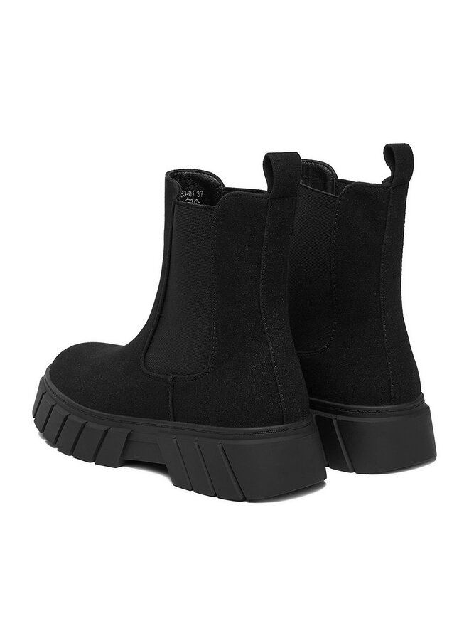 JENNY Bokacsizma JENNY CEO-MAVIS WS6153-01 Fekete