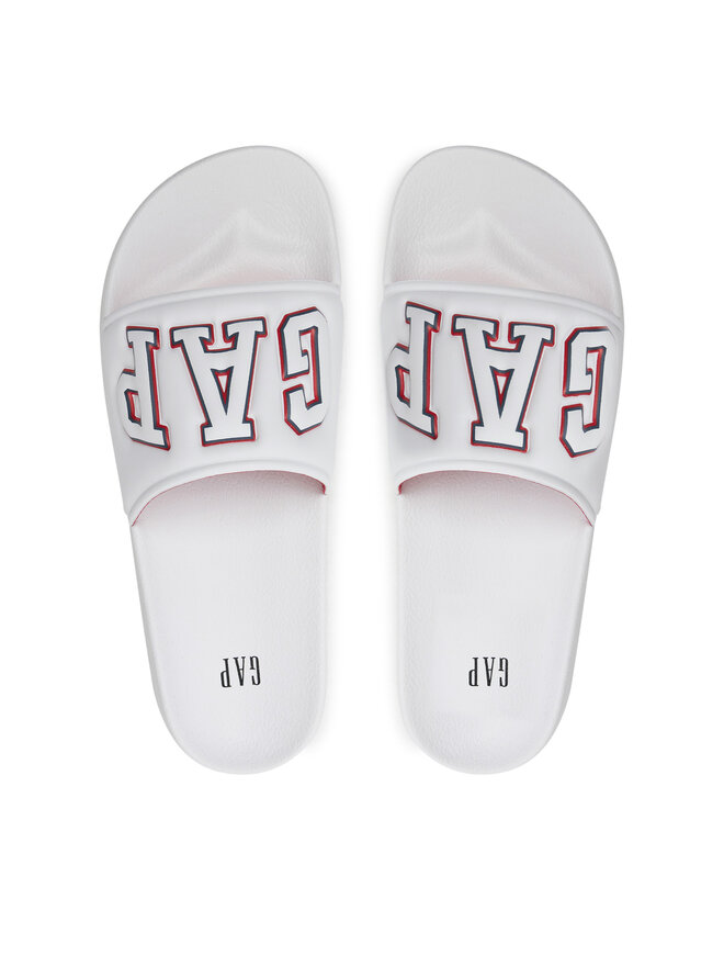 Gap Klapki Gap Austin Emb M GAQ001F1SMWHITGP Biały