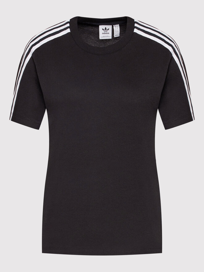 adidas adidas Marškinėliai Tight Tee HF7457 Juoda Regular Fit