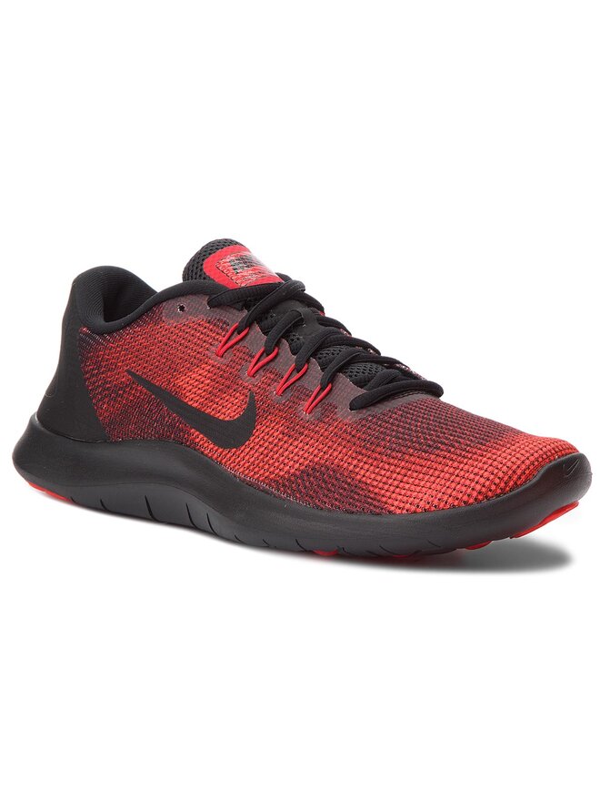 Nike flex red and black shop