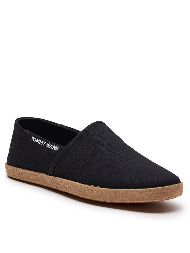 Tommy Jeans Espadryle Tommy Jeans Tjm Espadrille Street EM0EM01386 Czarny