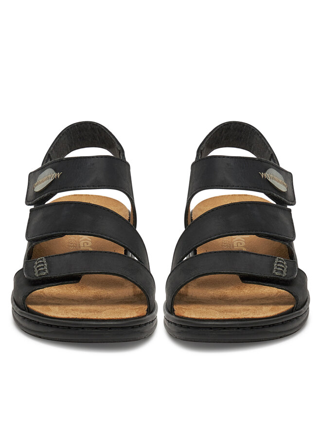 Rieker Sandalen Rieker 64573-00 Schwarz