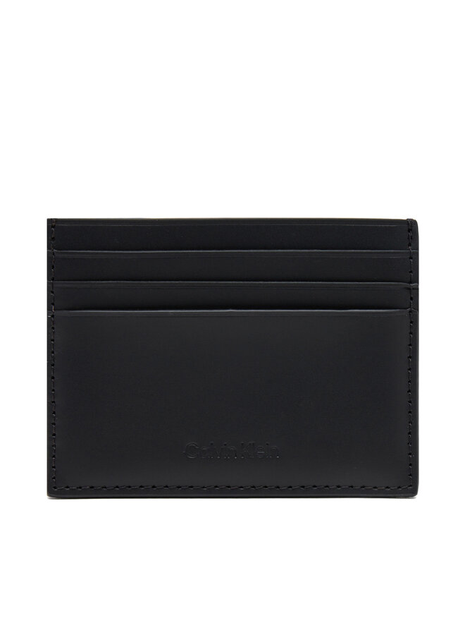 Calvin Klein Kredītkaršu turētājs Calvin Klein Ck Premium Cardholder 6Cc K50K512853 Melns