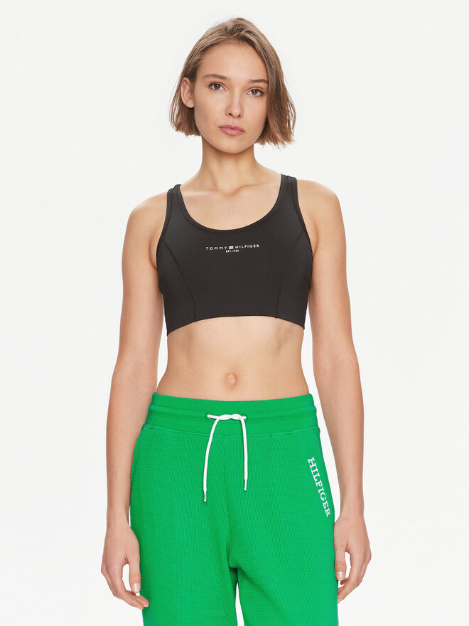 Tommy Hilfiger Tommy Hilfiger Спортивний бюстгальтер Essentials WW0WW41081 Чорний