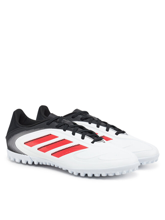 adidas Ghete pentru fotbal adidas Copa Pure 3 Club Turf IE1168 Alb