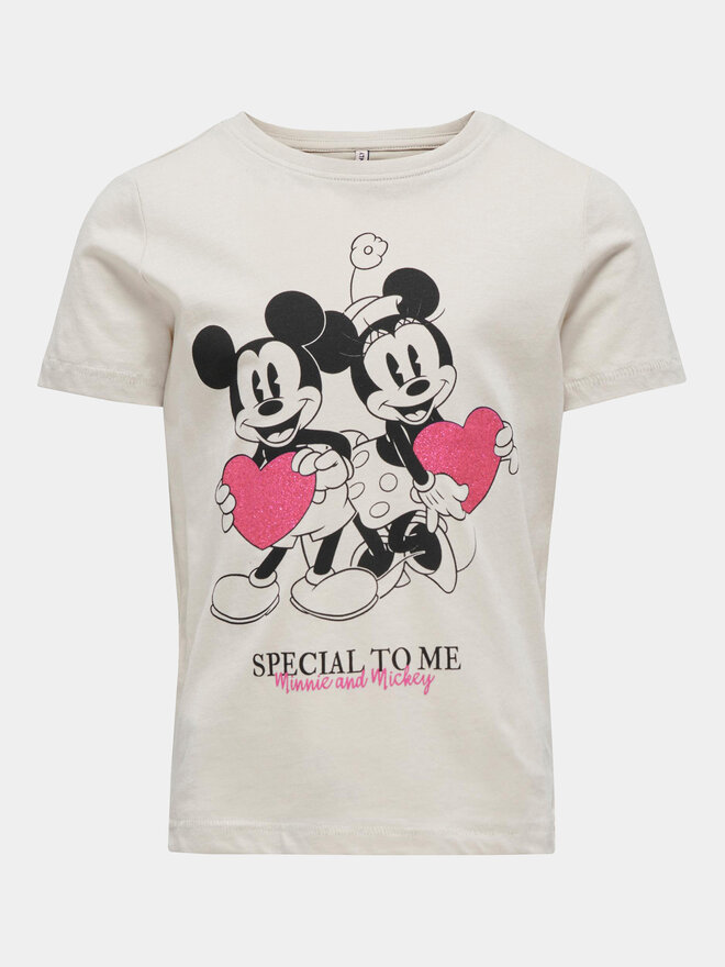 Kids ONLY Kids ONLY Футболка MICKEY 15319034 Сірий Regular Fit