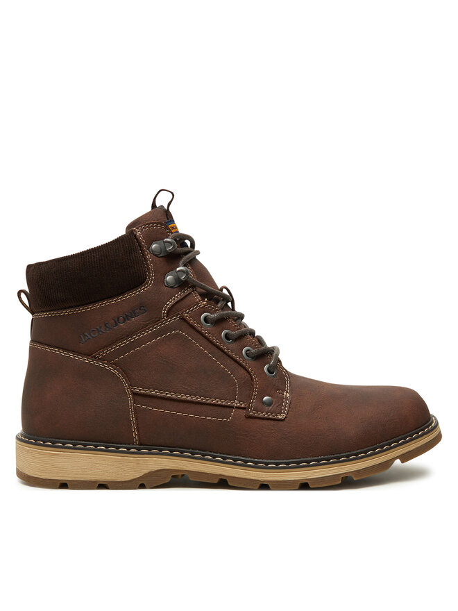 Jack&Jones Schnürschuhe Jack&Jones Stratford 12257762 Braun
