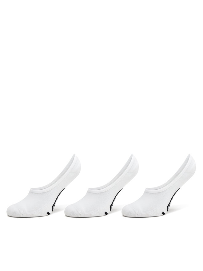 Vans Sada 3 párů pánských ponožek Vans Classic No Show VN000F10WHT1 Bílá