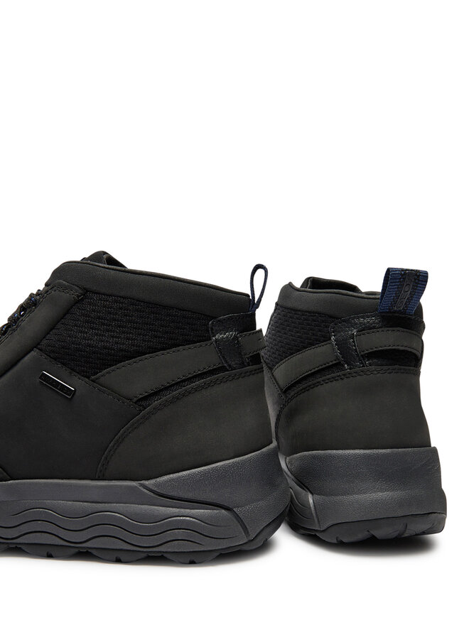 Geox Schnürschuhe Geox U Spherica 4X4 B Abx U36FDB 0FF6K C9999 Schwarz