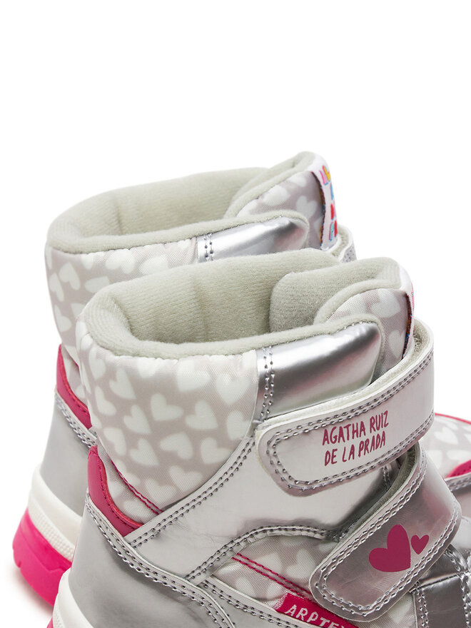 Agatha Ruiz de la Prada Schneeschuhe Agatha Ruiz de la Prada 241990-B S Silberfarben