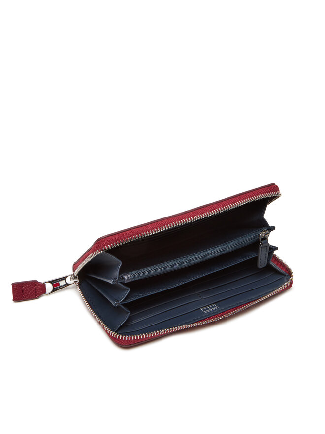 Tommy Jeans Portofel Mare pentru Bărbați Tommy Jeans Tjw Must Large Za AW0AW17585 Roșu