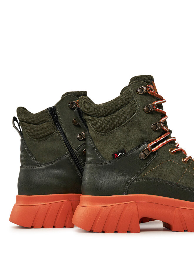Rieker Revolution Lifestyle Schnürschuhe Rieker Revolution Lifestyle W1871-54 Grün