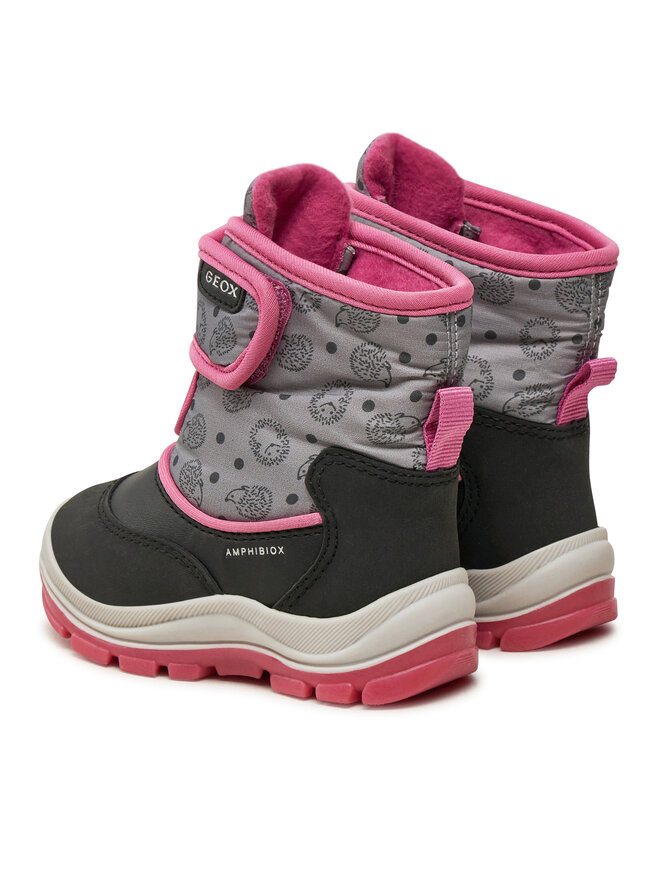 Geox Schneeschuhe Geox B Flanfil Girl B Abx B263WG 0BCMN C9235 M Schwarz
