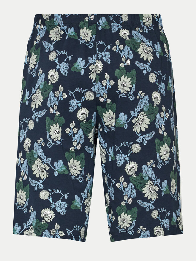 Hanro Hanro Pyjama Night & Day 75137 Dunkelblau Relaxed Fit
