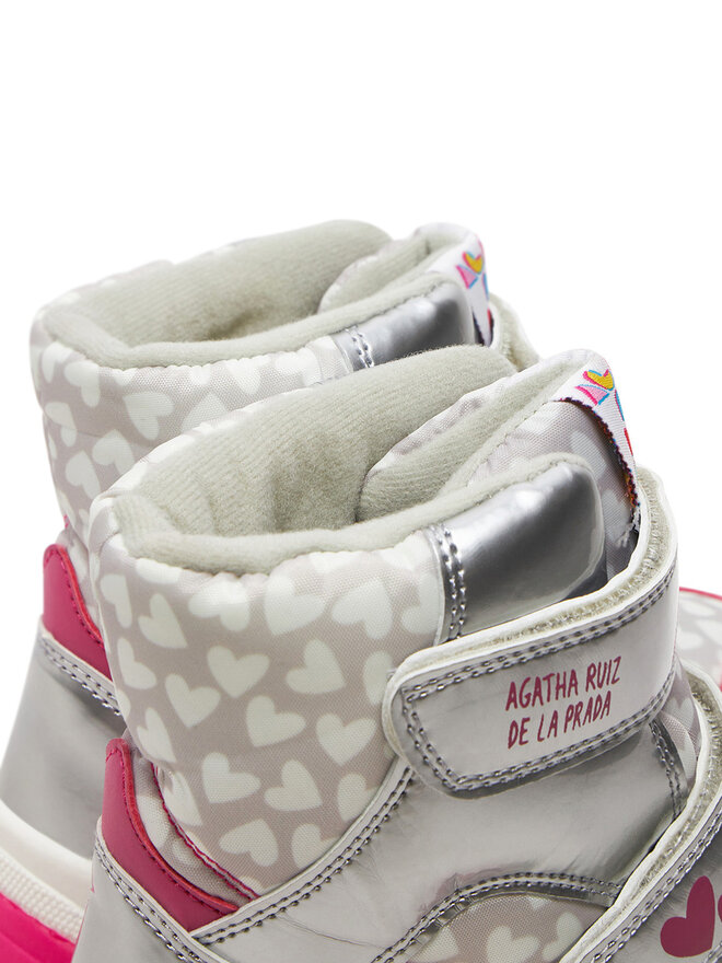 Agatha Ruiz de la Prada Schneeschuhe Agatha Ruiz de la Prada 241990-B D Silberfarben