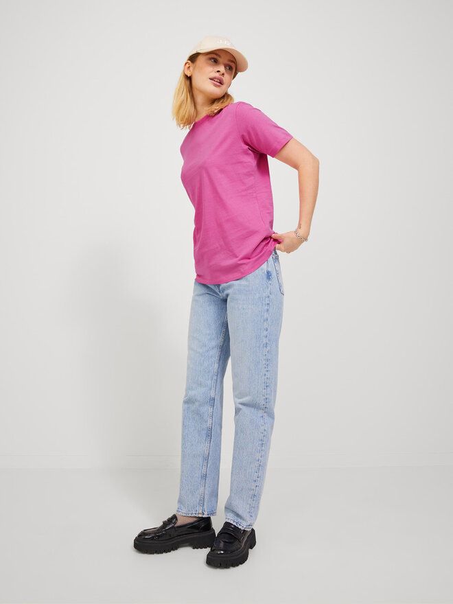 JJXX JJXX Póló Anna 12200182 Rózsaszín Regular Fit