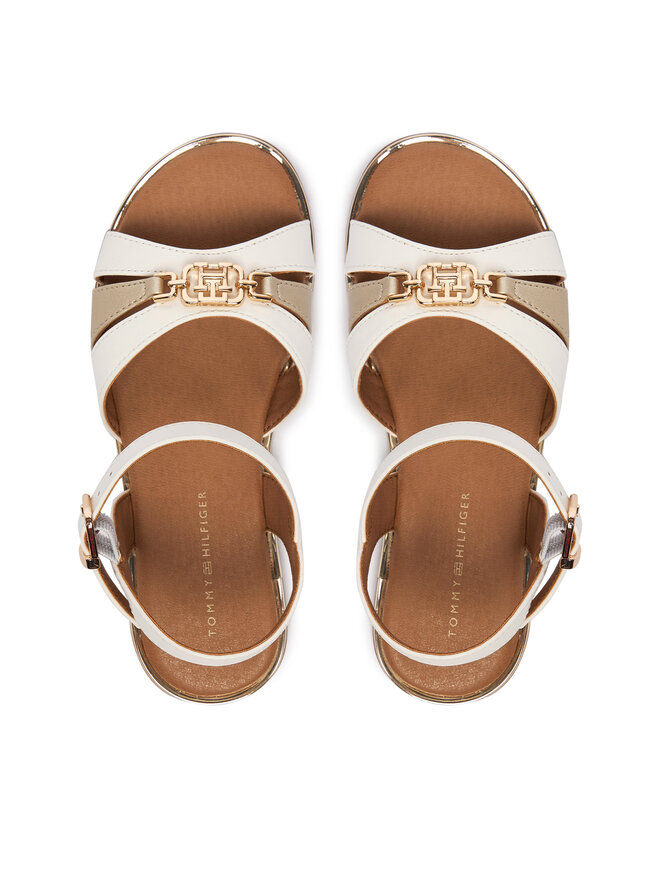 Tommy Hilfiger Sandalen Tommy Hilfiger T3A2-34280-0326 S Weiß