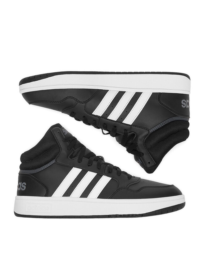 adidas Sneakers adidas HOOPS 3.0 MID GW3020 Schwarz