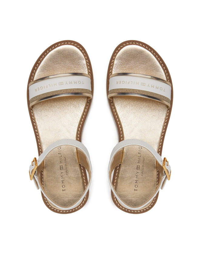 Tommy Hilfiger Sandalen Tommy Hilfiger Sandal T4A2-33944-1281 S Weiß