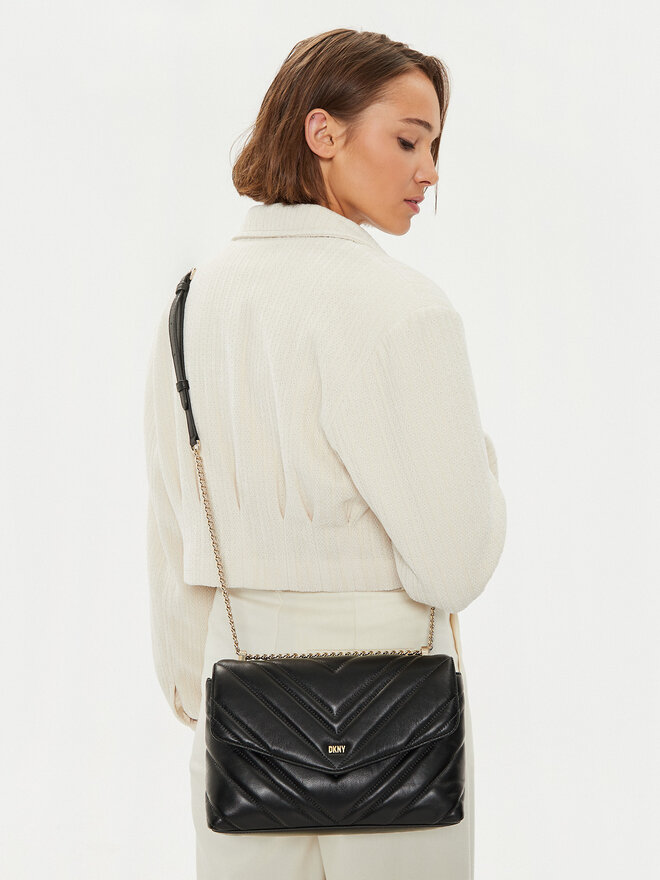 DKNY Сумка DKNY Madison Lg Shoulder R243BV20 Чорний
