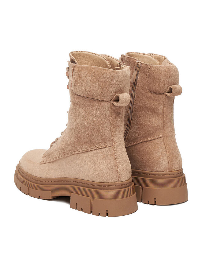 DeeZee Botines planos DeeZee HX22002-31 Beis