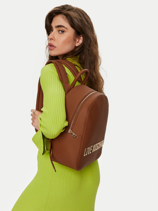 LOVE MOSCHINO Раница LOVE MOSCHINO JC4193PP1LKD0208 Кафяв