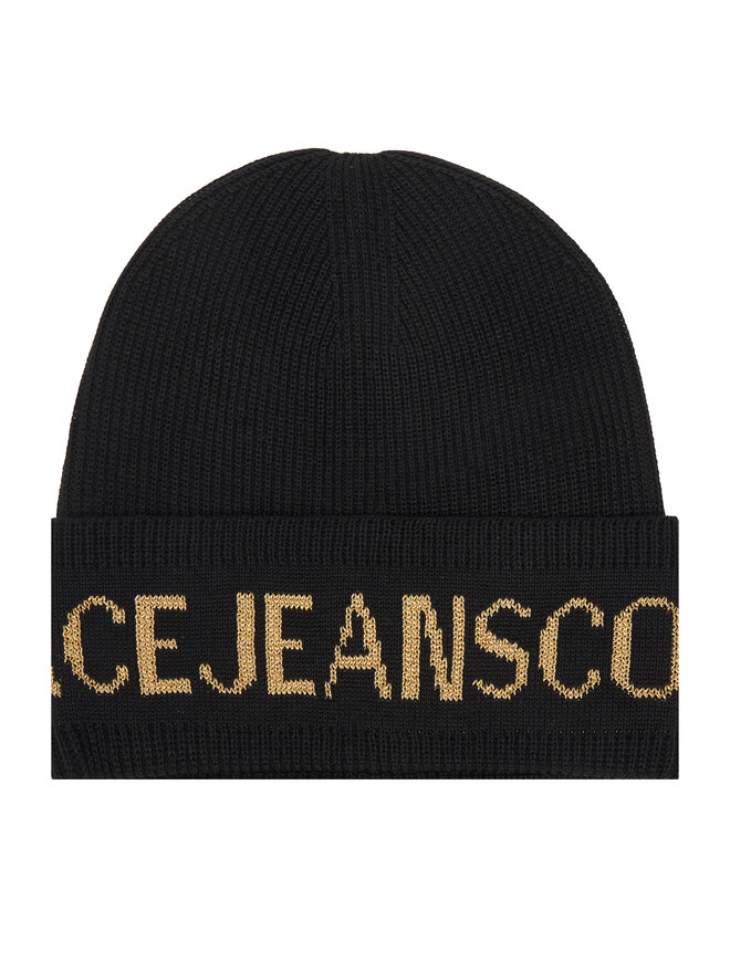 Versace Jeans Couture Kapa Versace Jeans Couture Big Beanie 79YAZK40 Crna