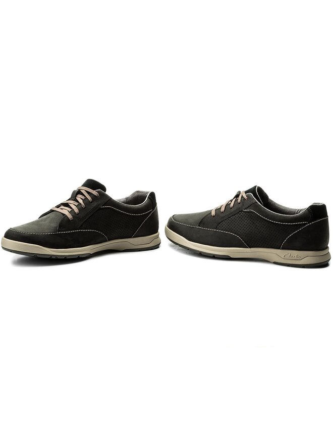 Clarks Halbschuhe Clarks Stafford Park5 261244687 Schwarz