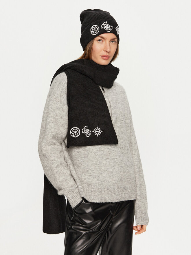 Guess Шарф Guess AW5178 POL03 Чорний