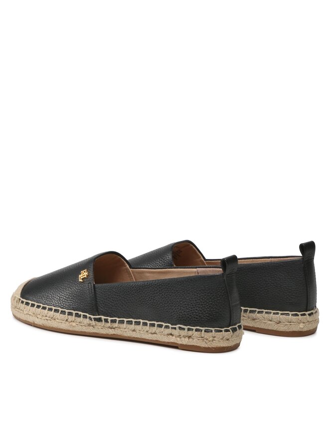 LAUREN RALPH LAUREN Espadryle Lauren Ralph Lauren Cameryn IV 802905304001 Czarny