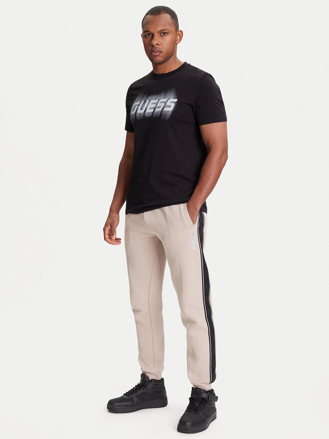 Guess Guess Marškinėliai Z5YI12 I3Z14 Juoda Regular Fit