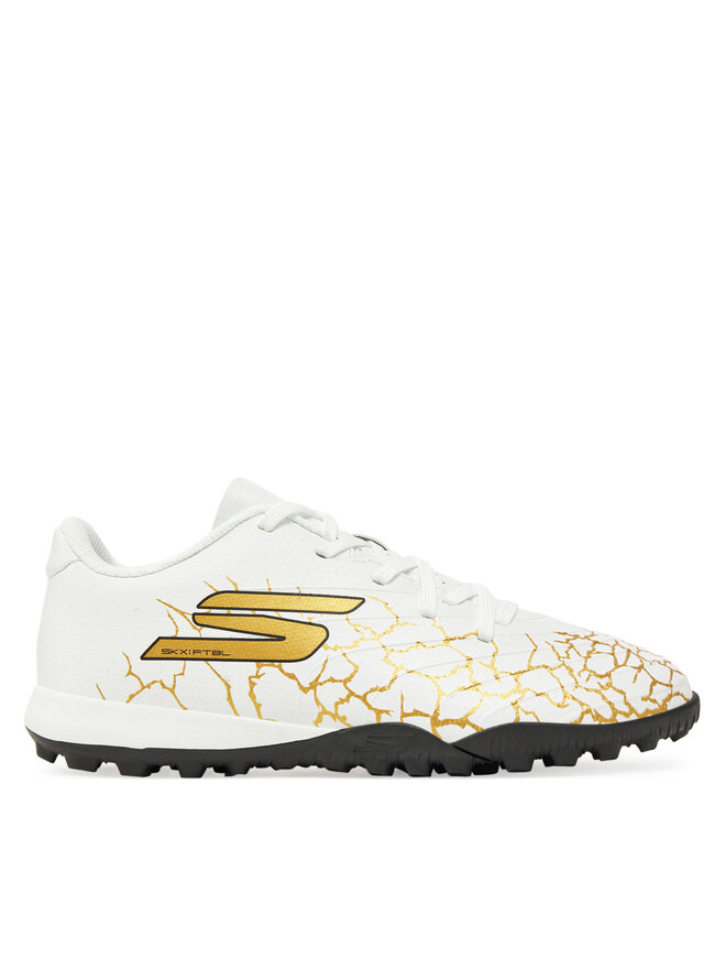 Skechers Scarpe da calcio Skechers SKX_1.5 Jr Youth TF 252063L/WBGD Bianco