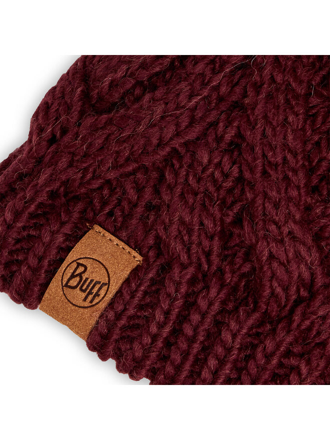 Buff Czapka Buff Knitted & Fleece 123515.628.10.00 Bordowy