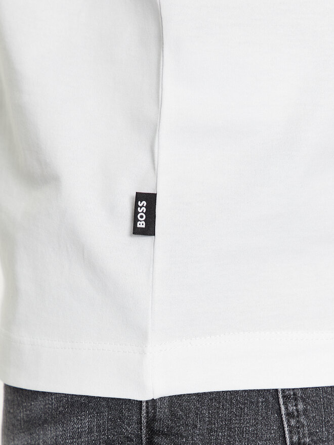 BOSS BOSS Camiseta Tiburt 412 50495689 Blanco Regular Fit