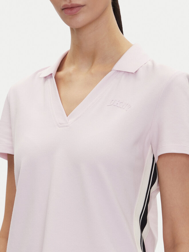 DKNY Sport DKNY Sport Pólóing DP5T1212 Rózsaszín Regular Fit